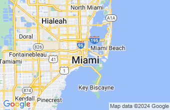 Map of Miami