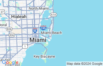 Map of Miami Beach