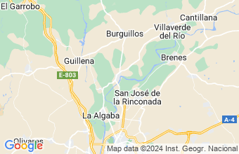 Map of Alcala Del Rio