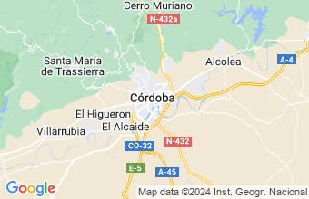 Map of Cordoba