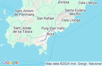 Map of Ibiza