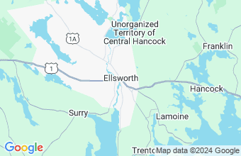 Map of Ellsworth